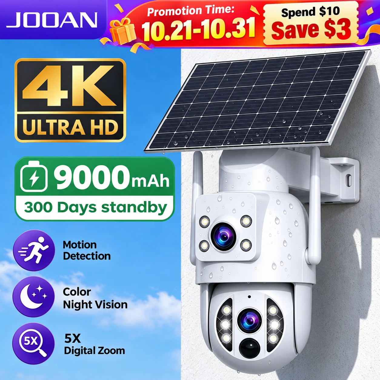 jooan-telecamera-wifi-solare-da-esterno-4k-con-doppia-lente-rilevamento-del-movimento-visione-notturna-batteria-a-basso-consumo-telecamera-ip-per-videosorveglianza-e-protezione-di-sicurezza
