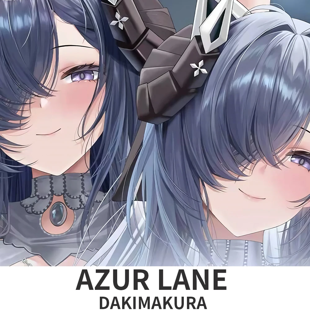 Azur Lane August von Parseval Dakimakura Anime Style Pattern Pillow Cover Sofa Bed Cushion Case