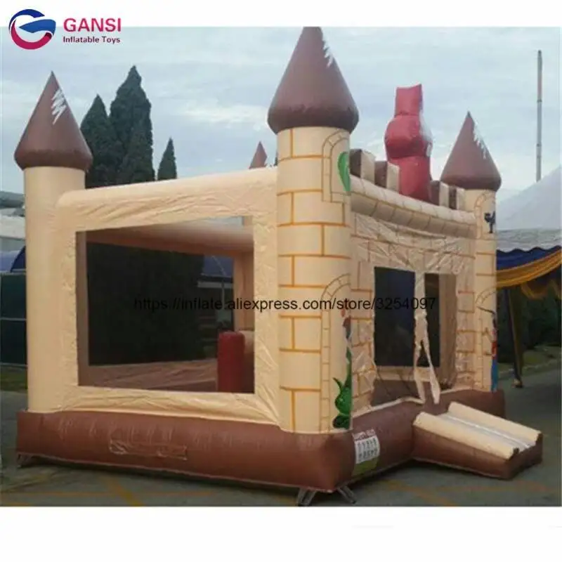 

Kids Inflatable Bouncy Jumping Castle 5X4x4m Inflatable Bouncer House With Slide