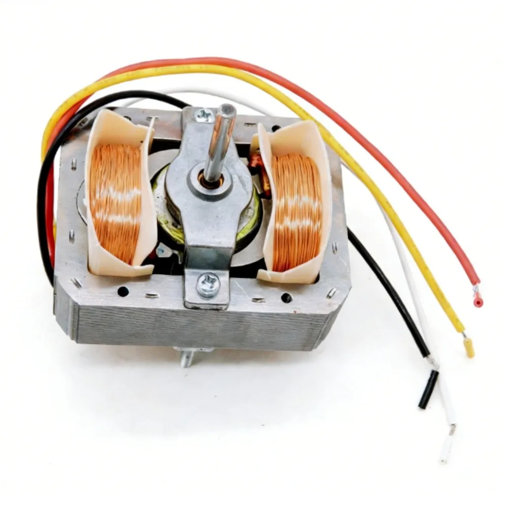 Moteur de hotte aspirante YJFFor 6825 220V en acier inoxydable, conçu pour les applications d'extraction des hottes de cuisine, 3500 tr/min, débit constant
