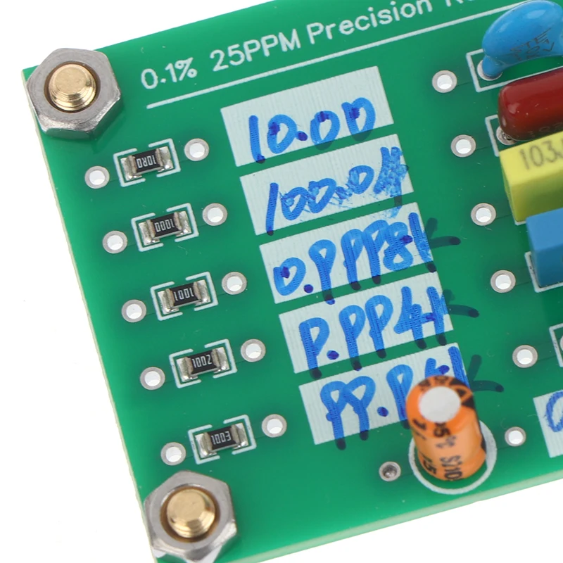 1Pc Precision Resistance Reference Resistor Capacitor Board Used With AD584 LM399 To Calibrate And Calibrate Multimeters