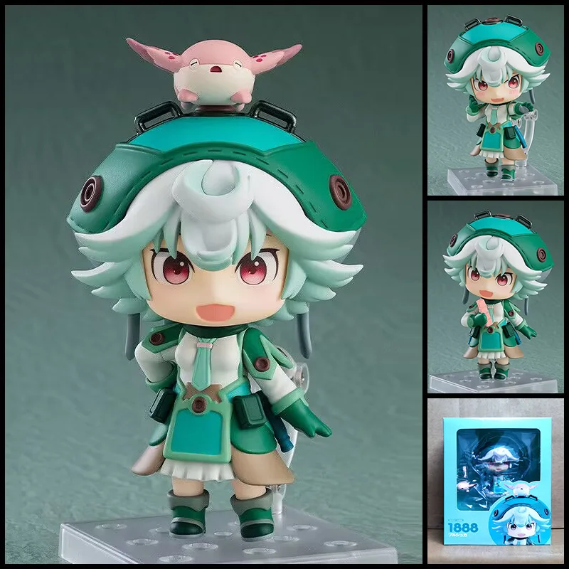 

10cm 1888 Prushka Made In Abyss Chibi Articulated Action Figure With Interchangeable Faces Anime Collectible For Anime Fans