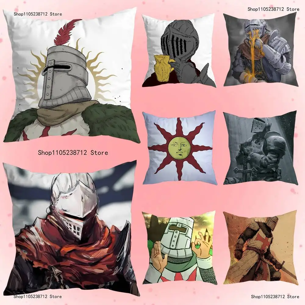 

Video Game D-Dark-K S-Souls Pillowcase Pillowslip Cushion Plush Boys Girls Cartoon Anime Kawaii Decoration Birthday Cute Gifts