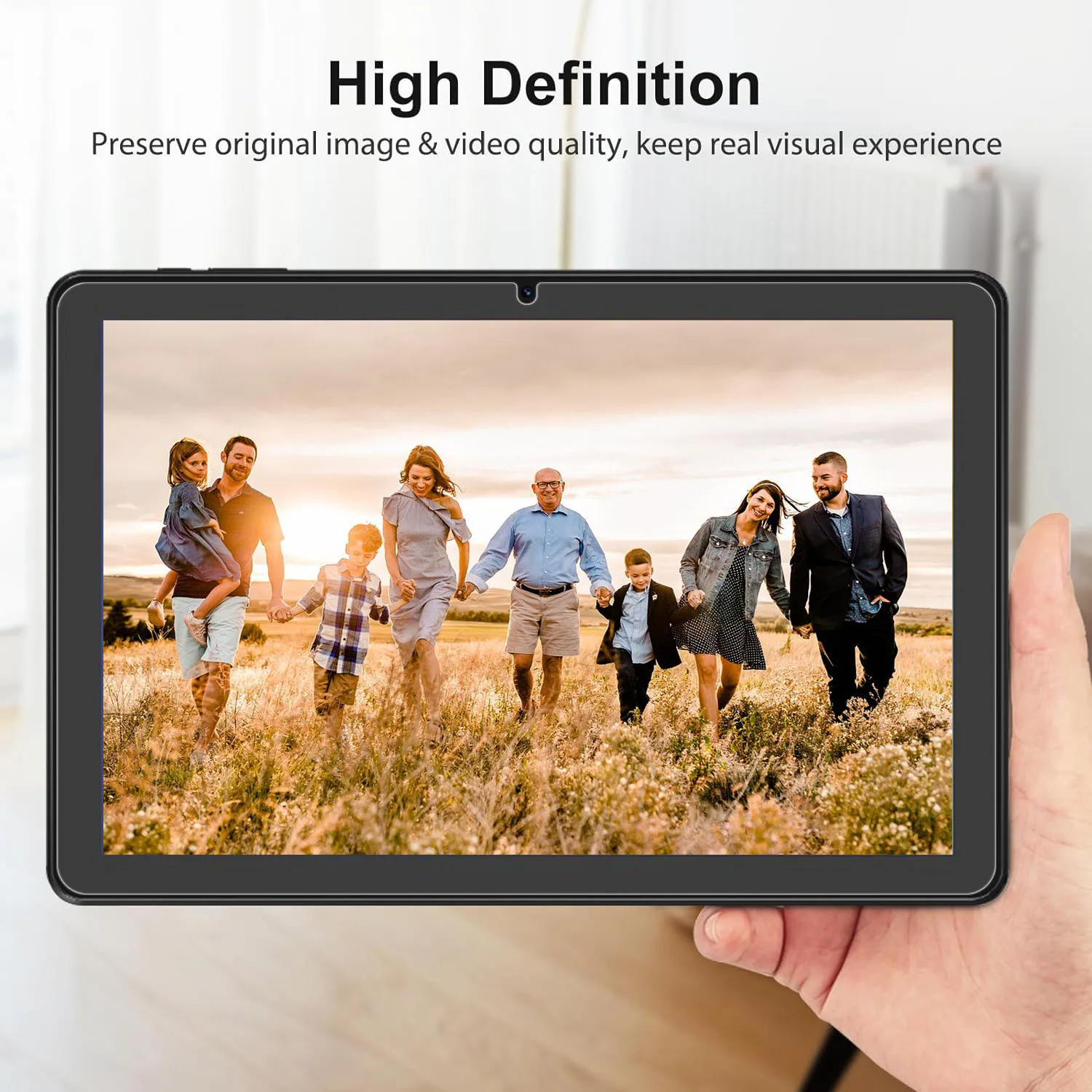 2 Packs Ultra Thin Hard Clear HD Screen Protector Easy Install Scratch Proof Tempered Glass For DOOGEE T10W 10.1