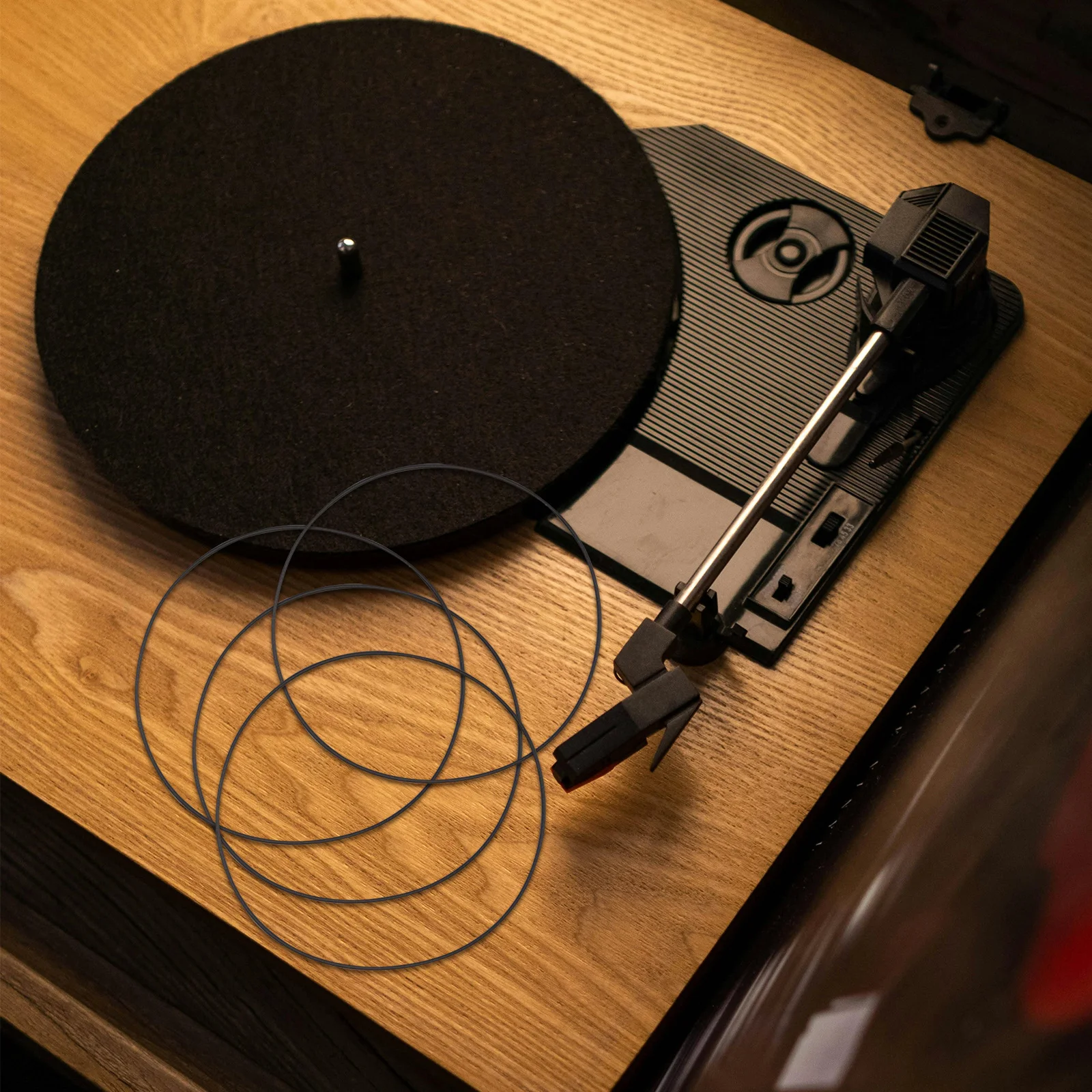 

50Pcs Tape Recorder Belts Rubber Assorted for Cassette Player Recorder Repair Drive Belts Replacement for Cassette Tape Machines