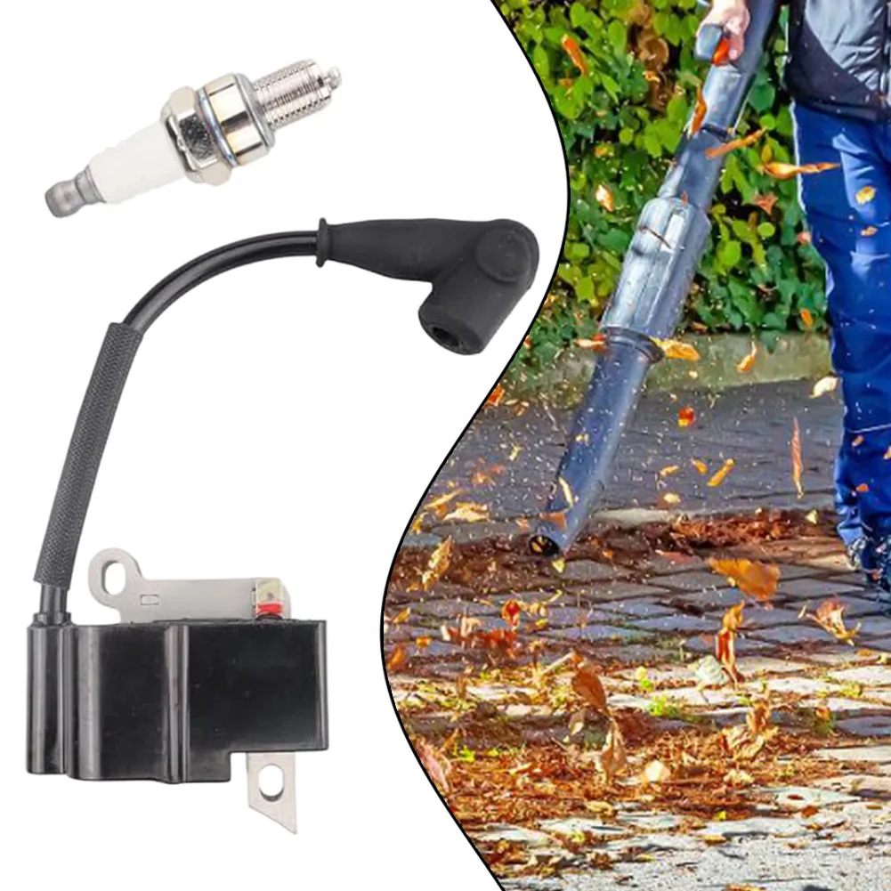 

Катушка зажигания 42834001301 с свечой зажигания для газонокосилок BR800, BR800X, BR800C, BR800C-E, садового электроинструмента, запасные части