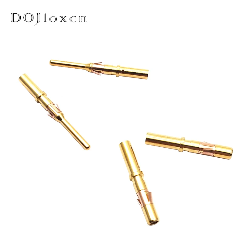 2 5 10 20 50 100 Pcs French SOURIAU Male Female Connector No. 16 Terminal Jack RC16M23K RM16M23K Gold-Plated Terminal Pins