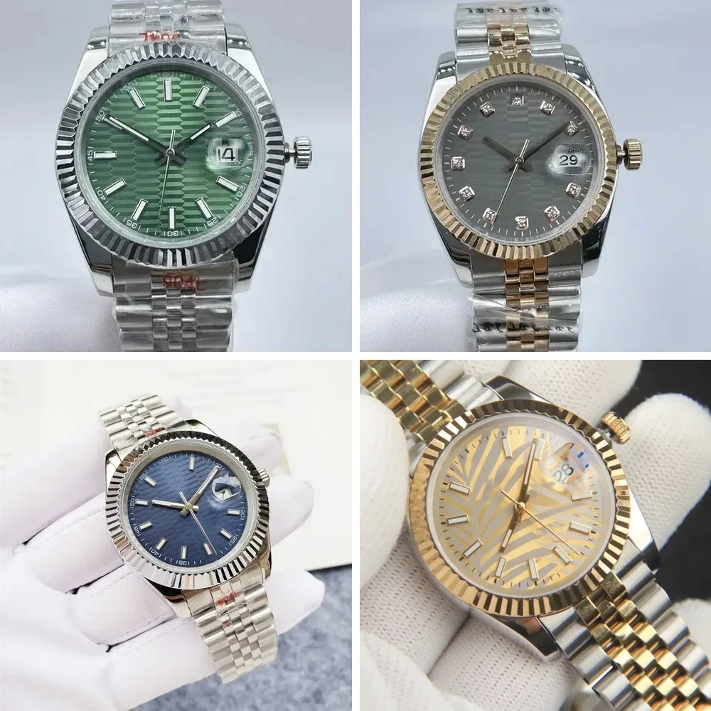 

wholesale price custom logo high quality luxury watch 41mm 36mm 904L Stainless Steel Automatic Mechanical Watch