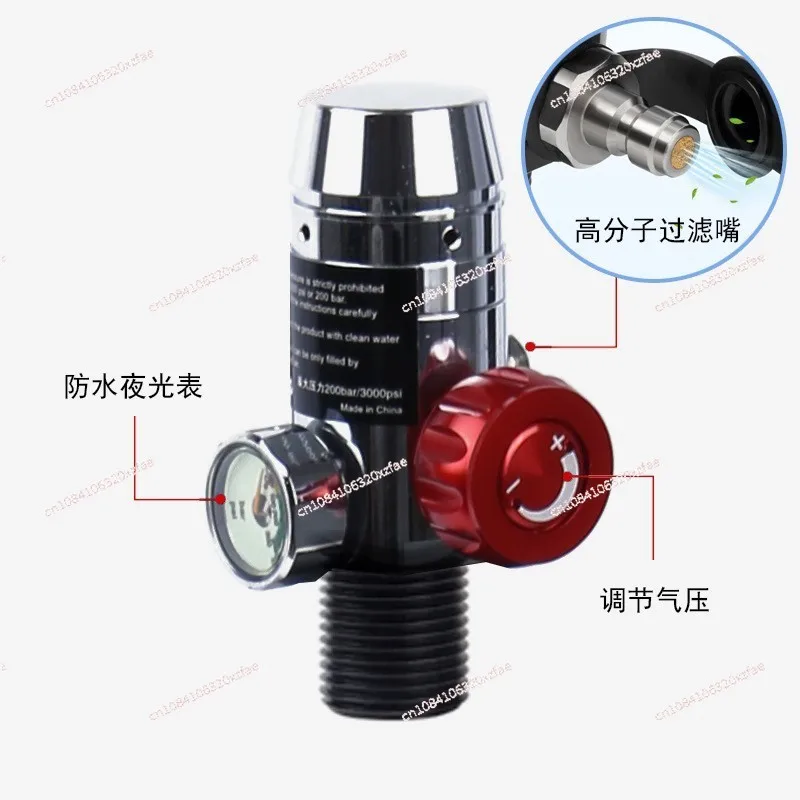 Scuba Diving Small Portable Air Cylinder Professional Outdoor Deep Diving Equipment Oxygen Cylinder Lung Tank