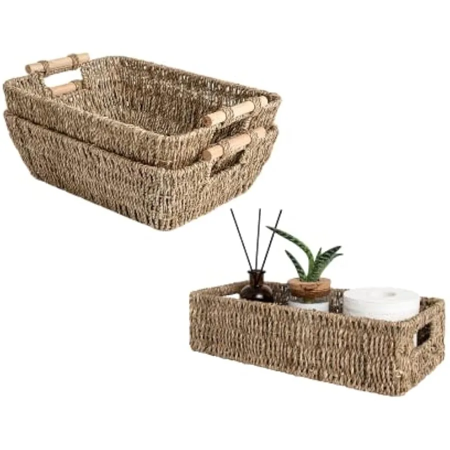 

StorageWorks Seagrass Storage Baskets