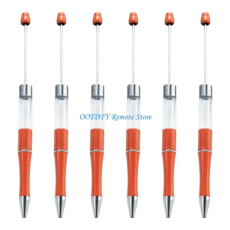

6x Beadable Ballpoint Pen Bead Pen Bead Rollerball Pen Pen Blank Pen