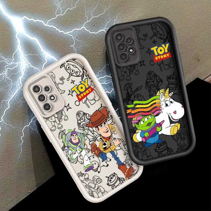 

Disney Toy Story Cartoon For Samsung A73 A72 A56 A55 A54 A53 A35 A32 A25 A23 A21s A14 A05 5G Eye Ladder