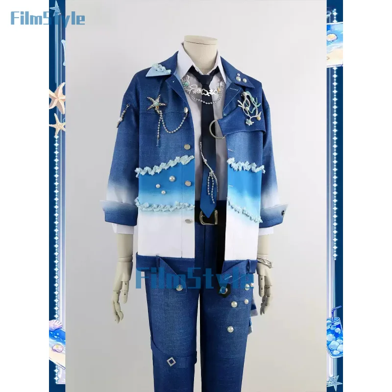 Game Ensemble Stars Kanzaki Souma Cosplay Costume Uniform Halloween Carnival Party Christmas Play Role Clothes Clothing - view 3