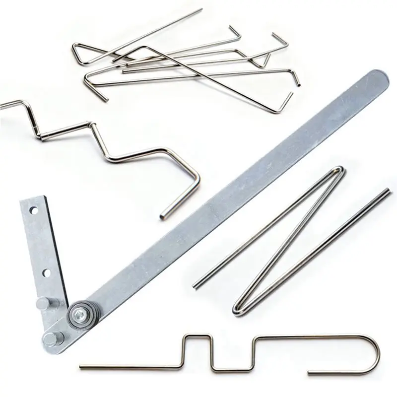 【Big deal】2X Manual Bending Machine 1-10Mm Iron/Steel/Copper Wire Angle Bender Tool Small Manual Rebar Bender DIY Hand Tools