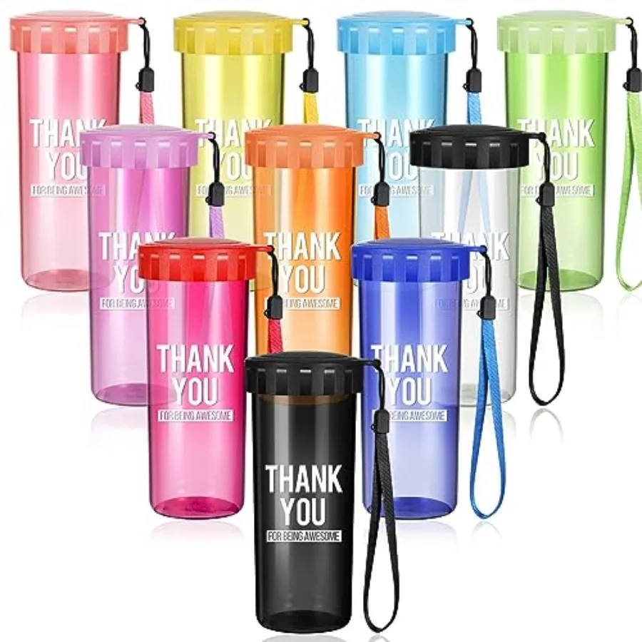 

20 Pcs Cna Week Gifts Bulk 2026 Thank You Water Bottles with Lid Camp Gifts for Volunteer Staff Employee Nurse Students Teacher