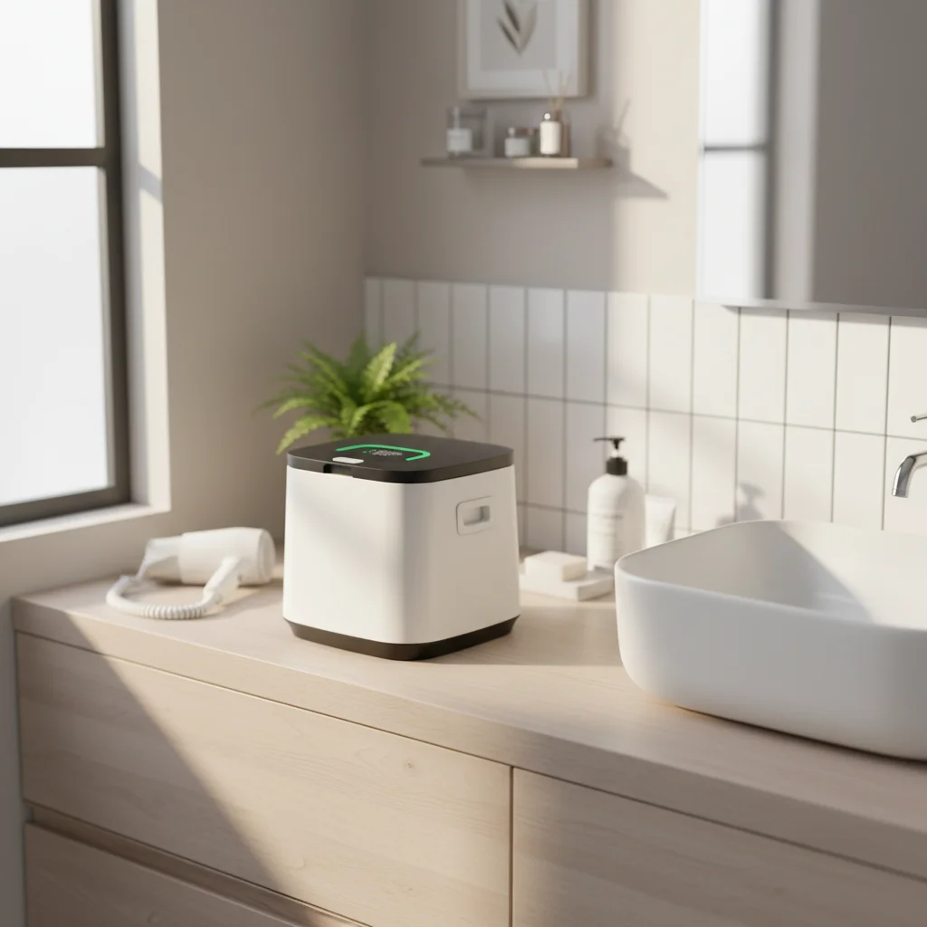 16L Small-Size Electric Towel Warmer Bucket Easy-Carry Big Digital Display Delay Function Auto Shut Off Temp Indicator ETL FCC
