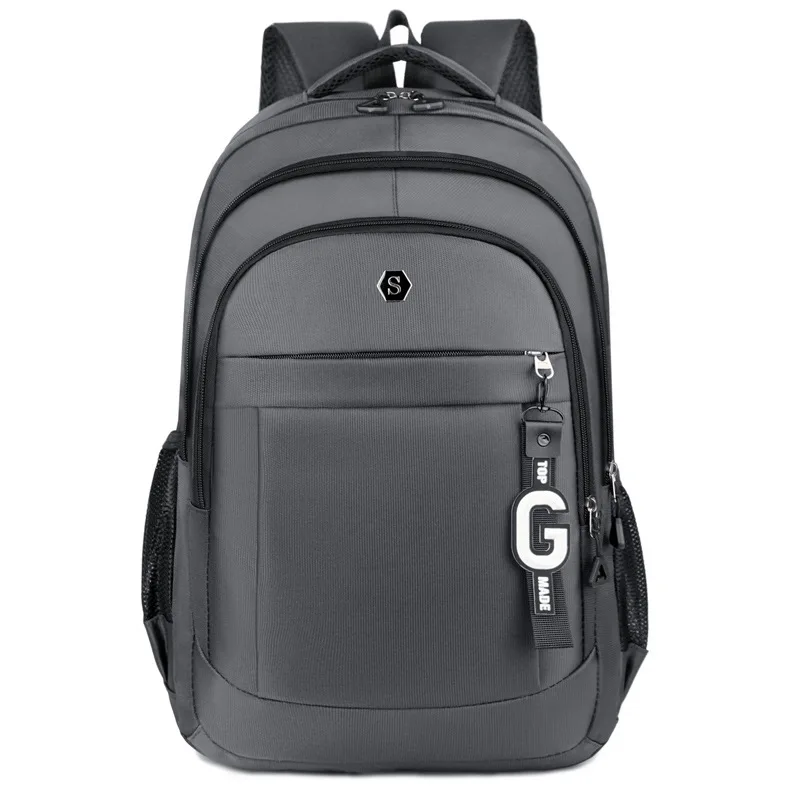 Backpack Unisex Oxford Cloth School Bag Large Capacity Business Travel Backpack