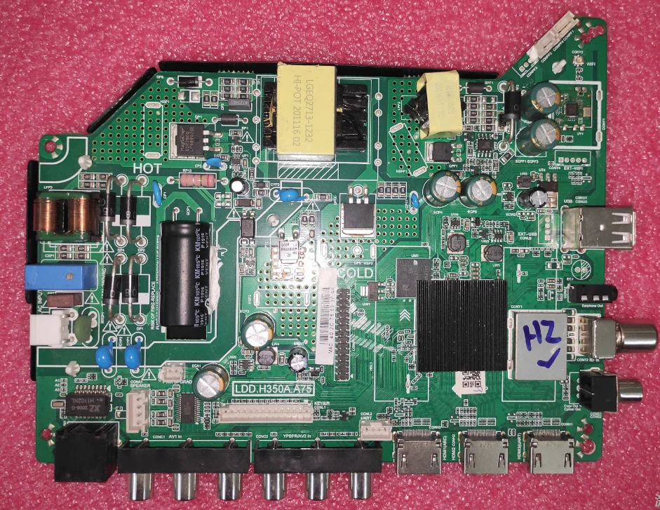 

Free shipping! LDD.H350A.A75 Three in One Network Wi-Fi TV motherboard for 1920x1080 63--73v 60ma