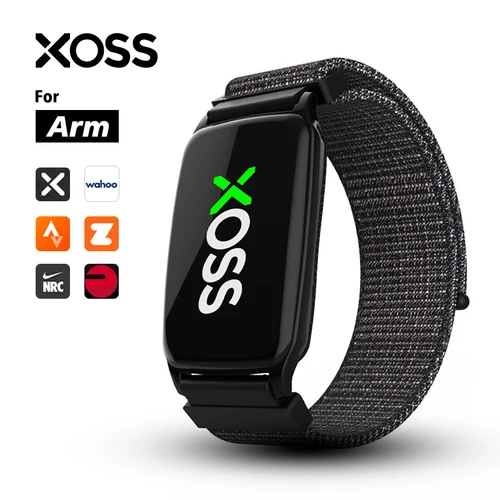 Imagen 1 del producto XOSS IPX8 Beat Band Pro Monitor de ritmo cardíaco brazalete cinturón de muñeca ANT + BBP Swim Run Train Fitness calorías oximetría velocidad de pasos para brazo