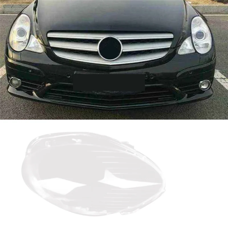 Корпус левой фары автомобиля, абажур, прозрачная крышка объектива, крышка фары для R350 2006-2008, детали