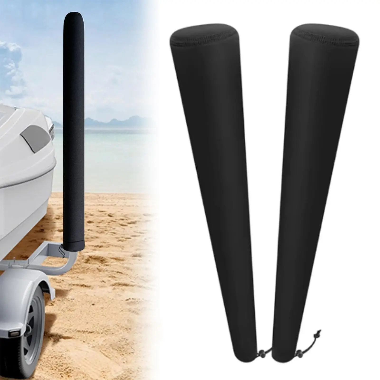 قطعتان من دليل المقطورة البحرية دليل قارب فارين إلى مقطورة الواقية