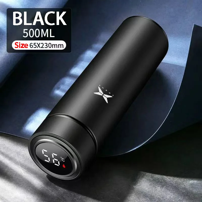 For xpeng G3 xpeng G3i xpeng G6 xpeng G9 P5 xpeng P7 xpeng P7i X9 N5 Stainless Steel Thermos Cup Smart Display Vacuum Water Cup