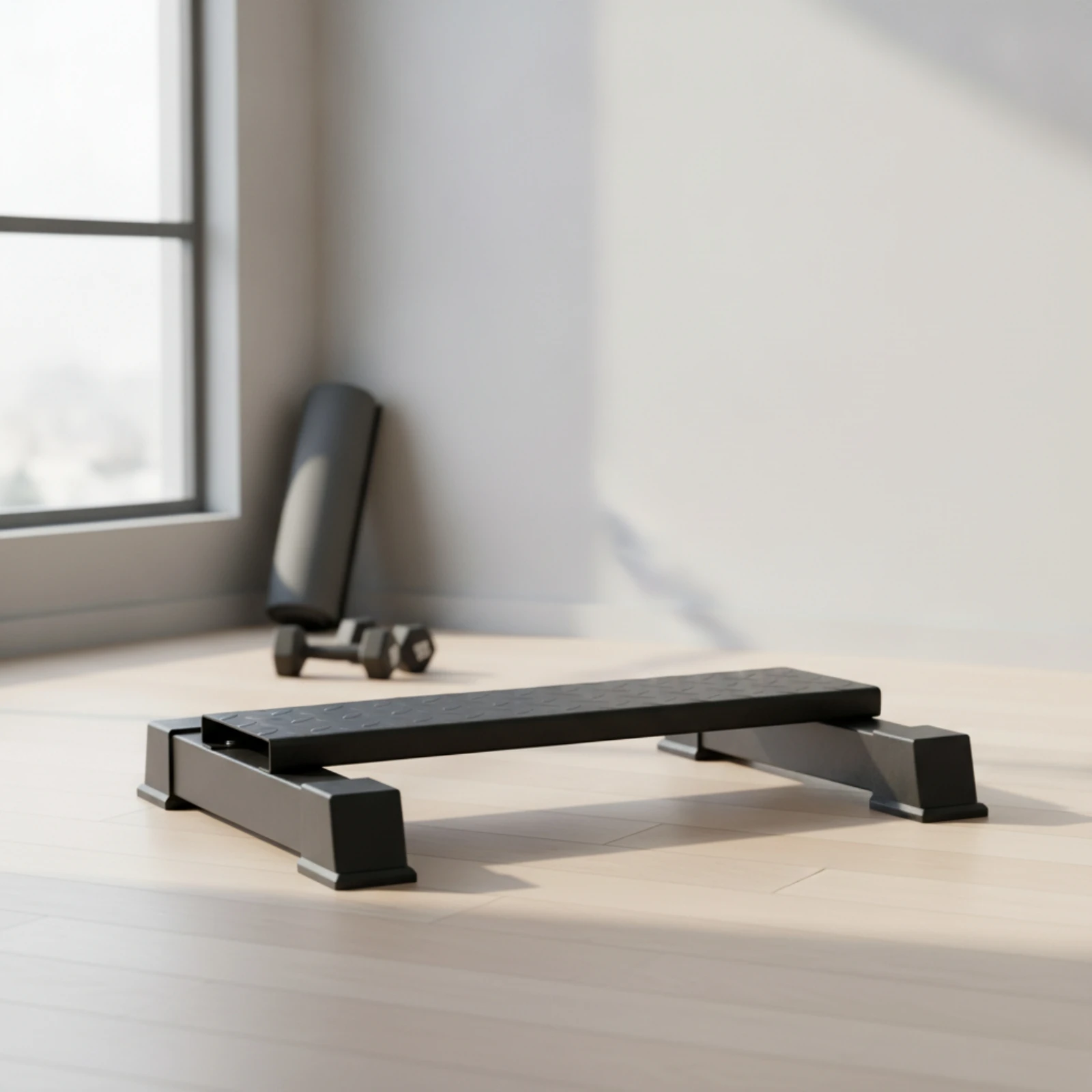 Calf Raise Board Textured Calf Stretch Board Rigid Compact for Home Gym