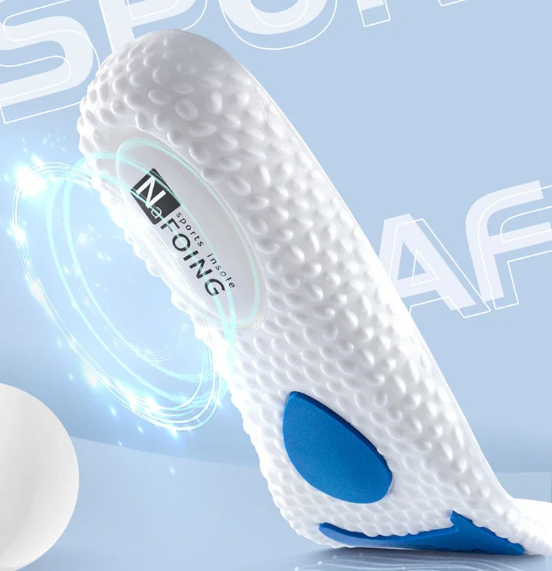 Shock Absorption EVA Insoles for Shoes Sole Breathable Deodorant Sport EVA Insole Memory Foam Orthopedic Cushion Shoe Pads