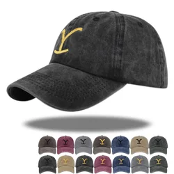 Fashion Cotton Baseball Cap Spring and Autumn Outdoor Adjustable Casual Hats Summer Denim Hats Vintage Visor Casual Cap