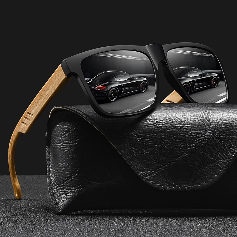 Thumbnail 2 - #25 Latest Wooden Frame Sunglasses Offers