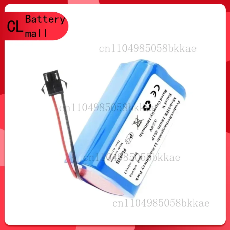 12.8 فولت 1800 مللي أمبير لـ IFR 18650 4S1P لـ EcovacsCR130 لـ Dibei V780 لـ Keke CEN55 لبطاريات بديلة Lefant M201 M201