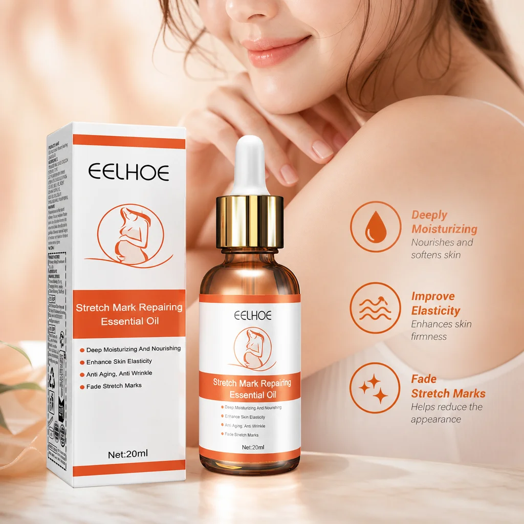 Anti Stretch Mark Serum Oil Deep Moisturize Firm Body Skin Fade Pregnancy Marks Enhance Elasticity Scar Repair Liquid