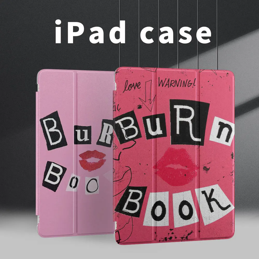 Ipad case text style pattern Air 5 4th 6th 10.9 For Funda ipad 9th 10th 7th 8th Generation Mini 6 2024 10.2 9.7 8.3in 2018Cover