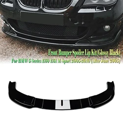 For BMW 5 Series E60 E61 525i 530i 540i 550i M Sport 2004-2010 Front Bumper Spoiler Lip Lower Diffuser Splitter Protector Blade