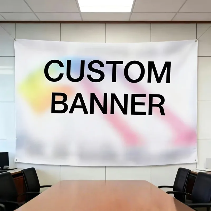 Any Size Custom Banner Flag Logo Suitable For Birthday Parties Family Dinners Class Reunions As Well As Some Concert Banners