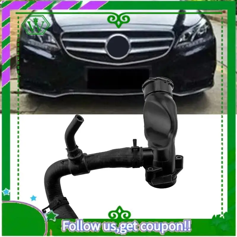 AC34-Auto Wasser Auslass Rohr Kühlmittel Schlauch A2712002056 Für Mercedes Benz C E SLK-Klasse W204 C204 S204 W212 R172 2007-2014 Accessori