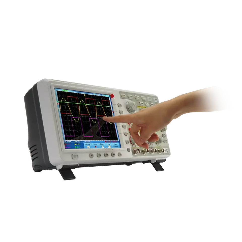 TDS Series Touch-Screen Digital Oscilloscope 70MHz-200MHz Bandwidth 4 Channels Beachtop Oscilloscope