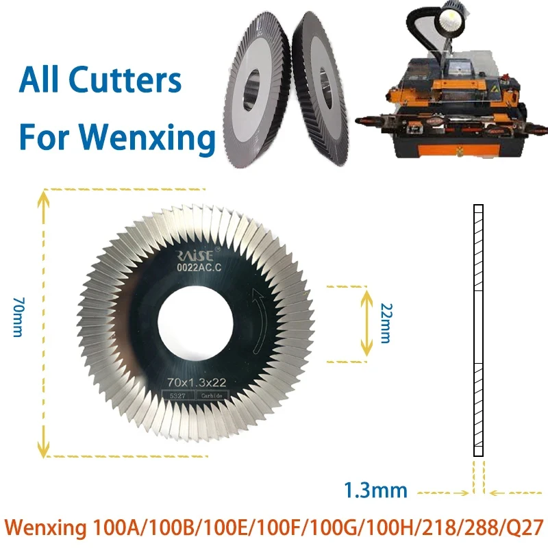 

Машина для резки ключей для Wenxing 100A 100B 100E 100F 100H 100G Q27 Q29 288 218 233 машина для дублирования ключей