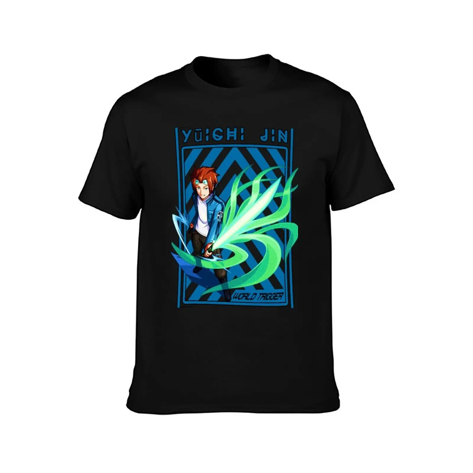 WORLD TRIGGER - OSAMU MIKUMO T-Shirt, Summer Casual Cotton Tee, Oversized Streetwear Tops, Vintage Graphic Print, 100% Cotton
