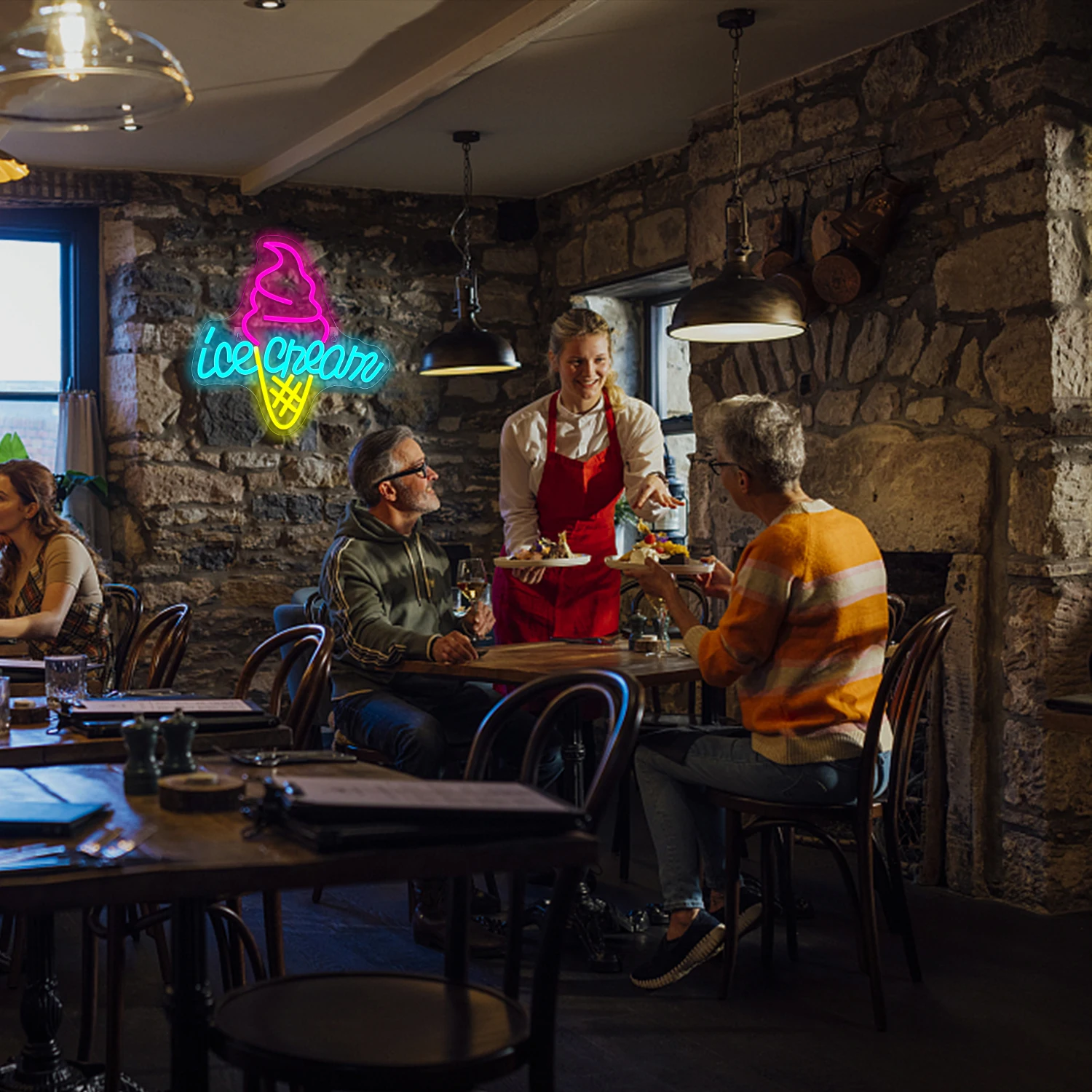 Neonowy neonowy znaki Led do dekoracji pokoju zasilane światło USB z przełącznikiem na sklep Drink Shop Bar Party Cafe