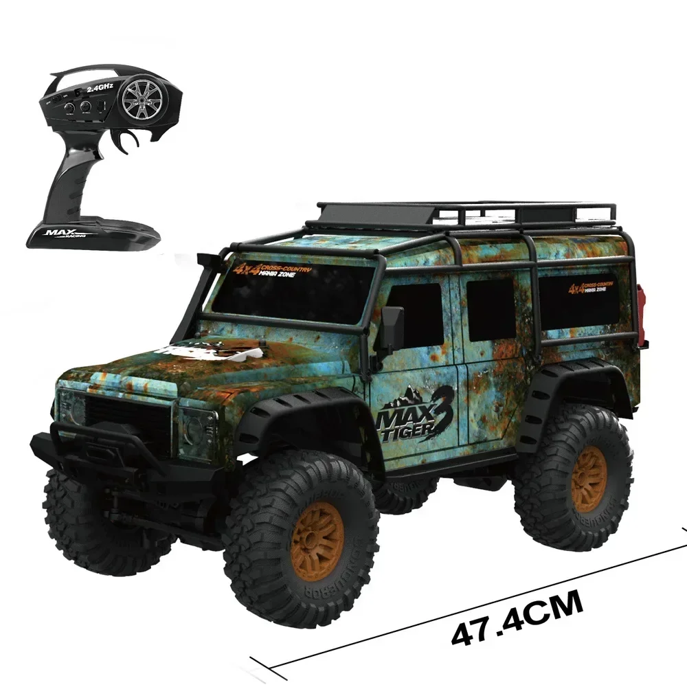 

ZP1001 1/10 2.4G 4WD Rc Car HB Toys Proportional Control Retro Vehicle w/ LED Light RTR Model Remote Control Kid Toys