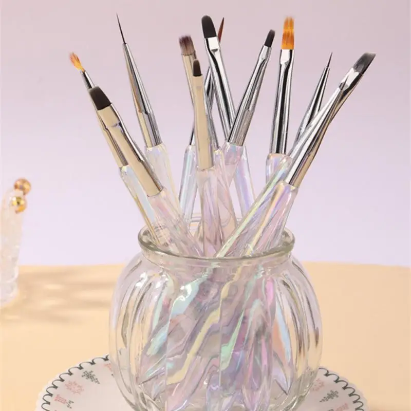 Função de Digitalização Multifuncional Caneta, Macio, Portátil, Suave, Gradual Halo Dyeing Nail Tool, Flor, Fototerapia, Beleza