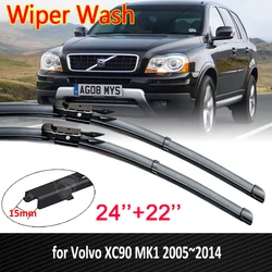 Car Wiper Blades for Volvo XC90 2005~2014 MK1 2006 2007 2008 2009 2010 2011 Front Windscreen Windshield Wipers Car Accessories