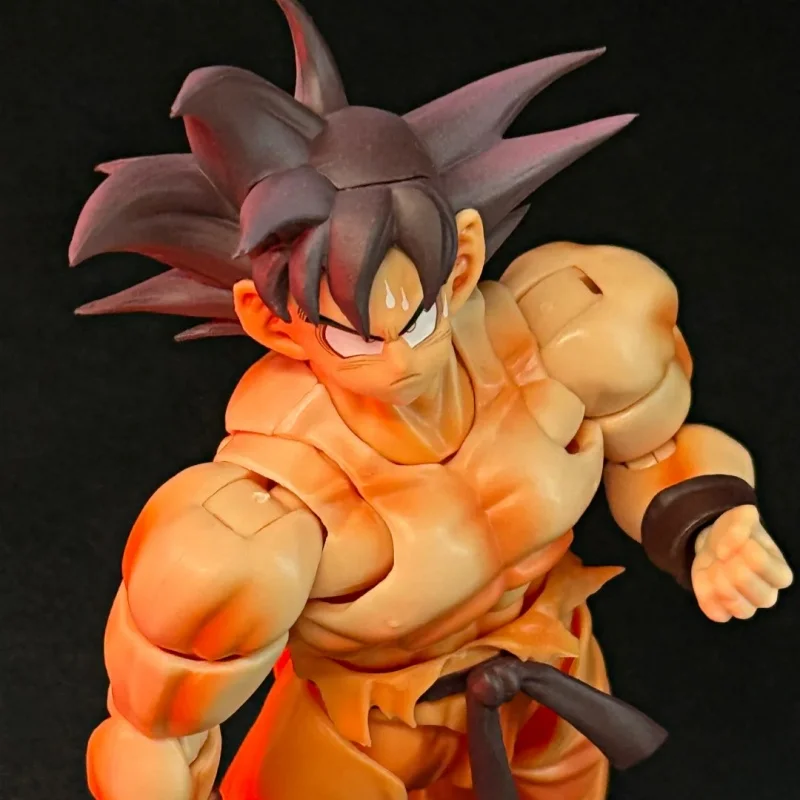 

Wow Super Action Studio Son Goku Figure Dragon Ball Z SHF Super Saiyan Son Goku Kaiouken Anime Action Figure Model Toys Gifts