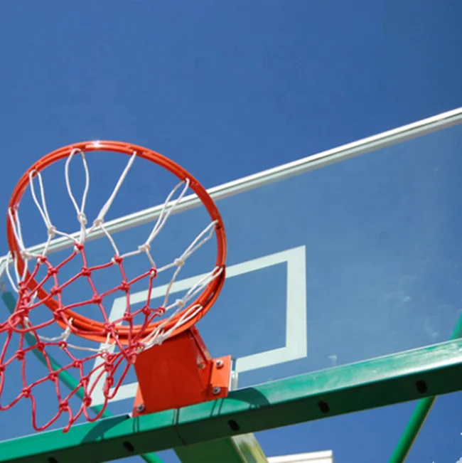 2025 personaliza el tablero trasero del baloncesto de Fiba de la fibra de vidrio 12m m del aro de baloncesto