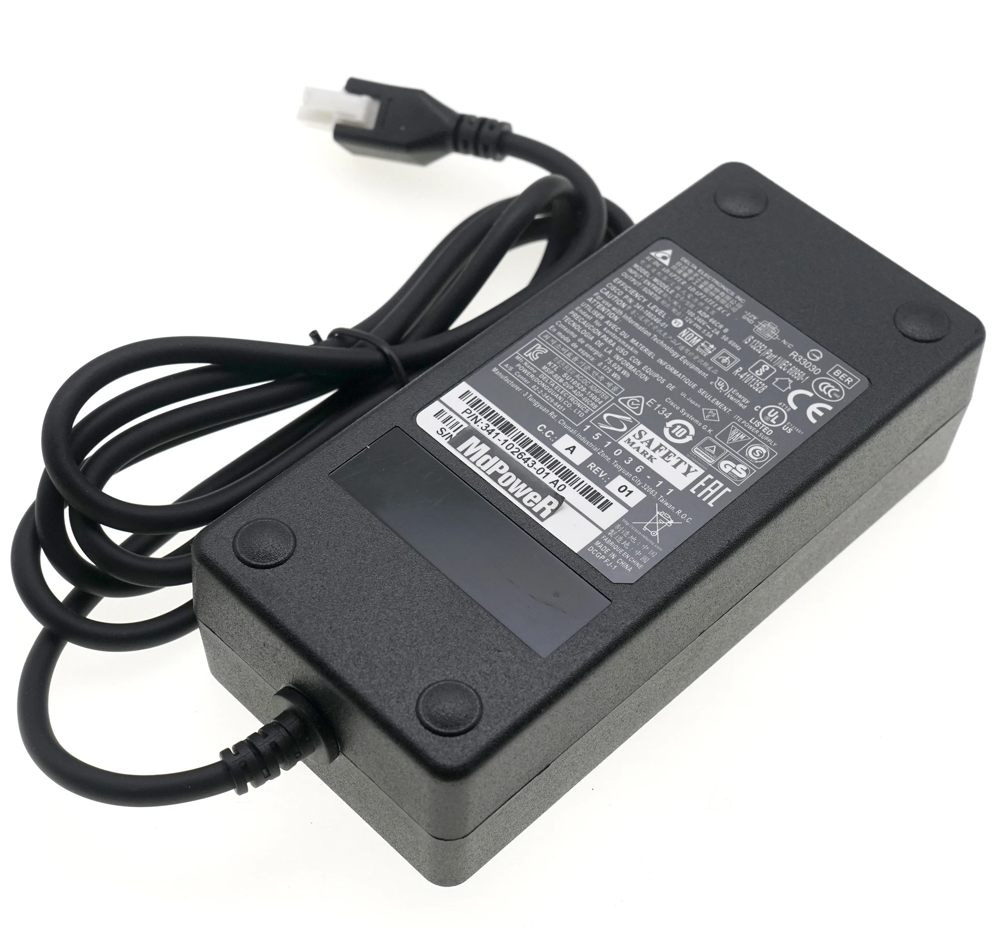 

Original Delta ADP-66CR B 12V 5.5A 66W AC Adapter Charger for CISCO PA-1660-2SA 341-100346-01 891 ROUTER C891F 892F Power Supply