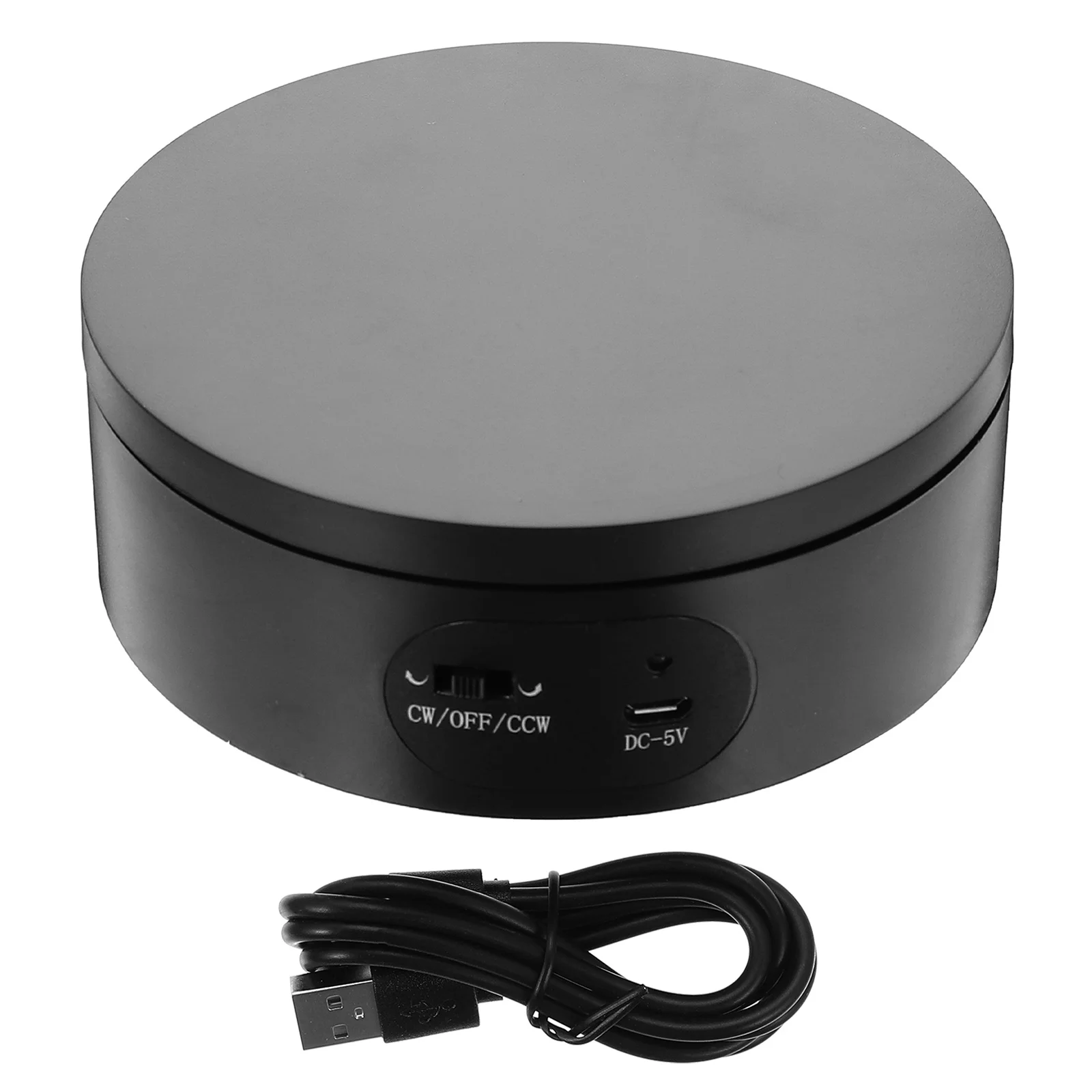 

Rotating Photography Station Display Turntable Electric Stand Jewelry Holder ABS Plastic Rotatable Stand Display Tool Home Decor