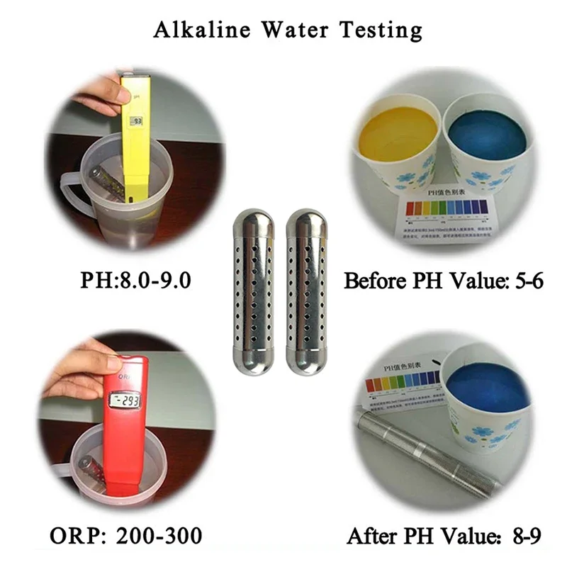 Barra de filtro alcalino, filtro de energía de piedra de alcalinidad, barra de agua Mineral, barra de agua de iones de hidrógeno, bisfenol A gratis