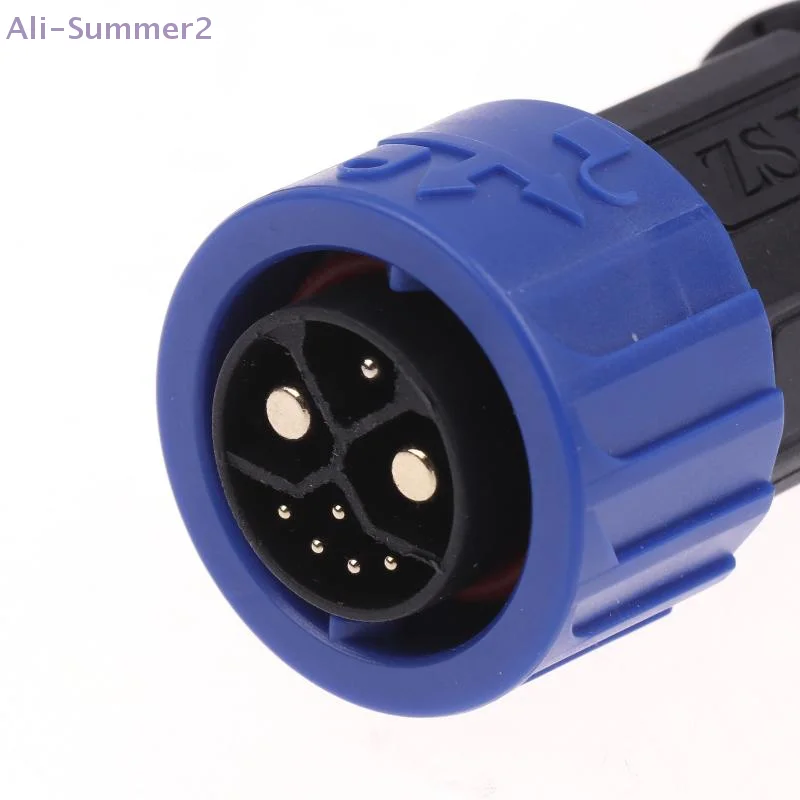 {MX} 50A Energy Lithium Electric Bicycle Male Female Charging Port M23 2+1+5 Battery Connector Charger Plug Socket
