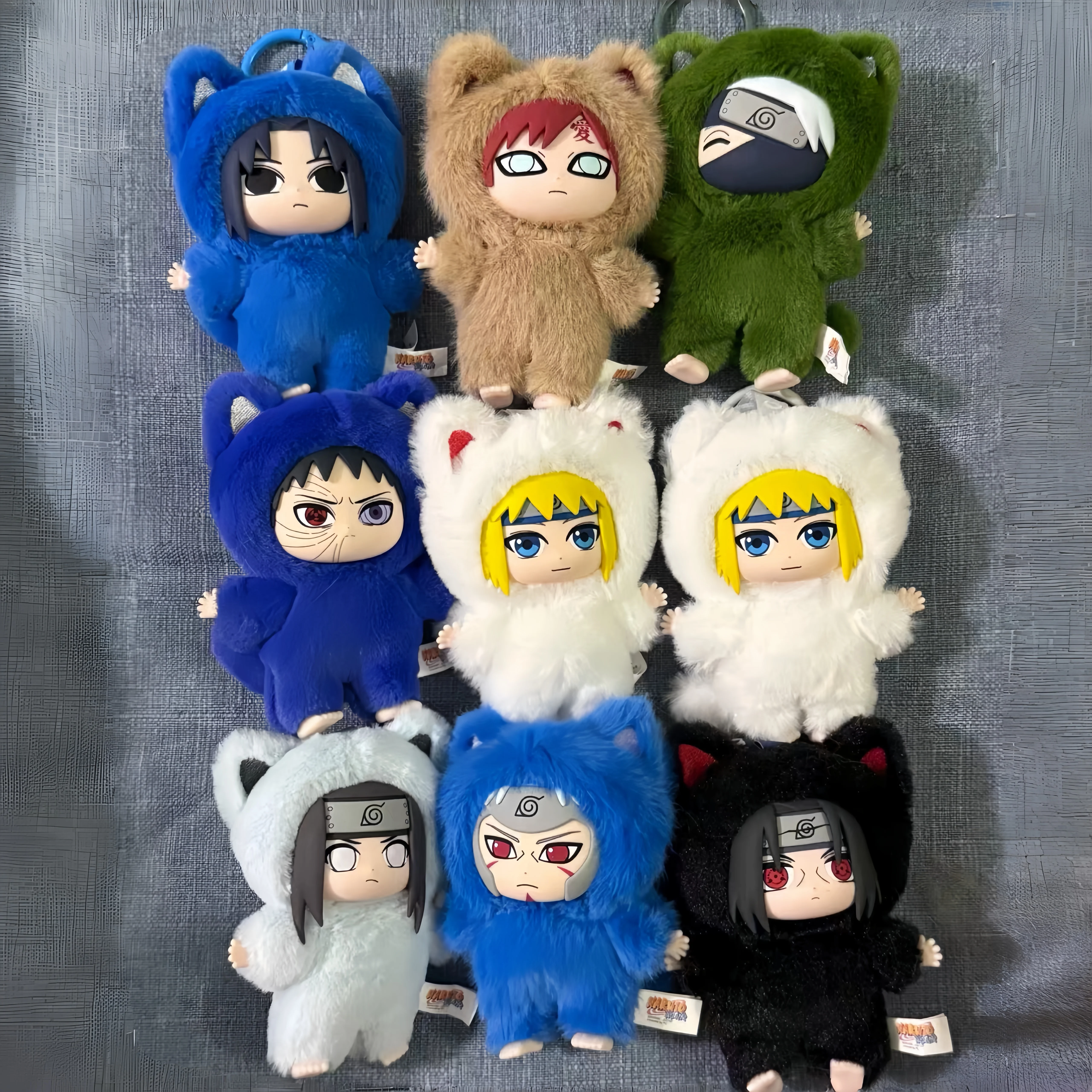 

New Blind Box Naruto Shippuden Kitten Land Series Itachi Uchiha Hanging Ornament Collectible Decor Gift For Anime Fan In Stock